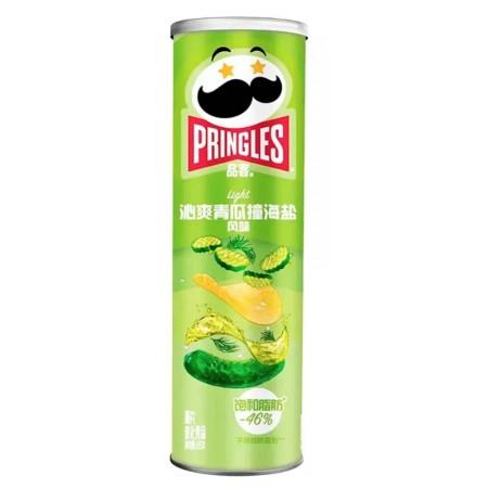 Чипсы Pringles Cucumber Sea Salt 110 гр., туба