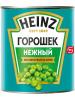 Горошек зеленый Heinz Нежный 400 гр., ж/б