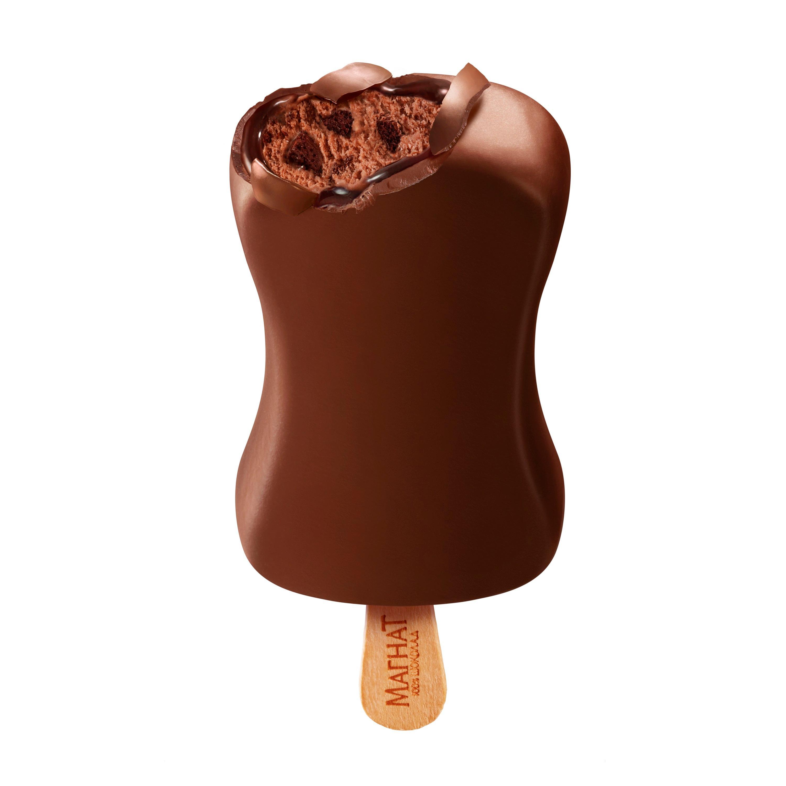 Мороженое Магнат шоколадный трюфель 80 гр., флоу-пак