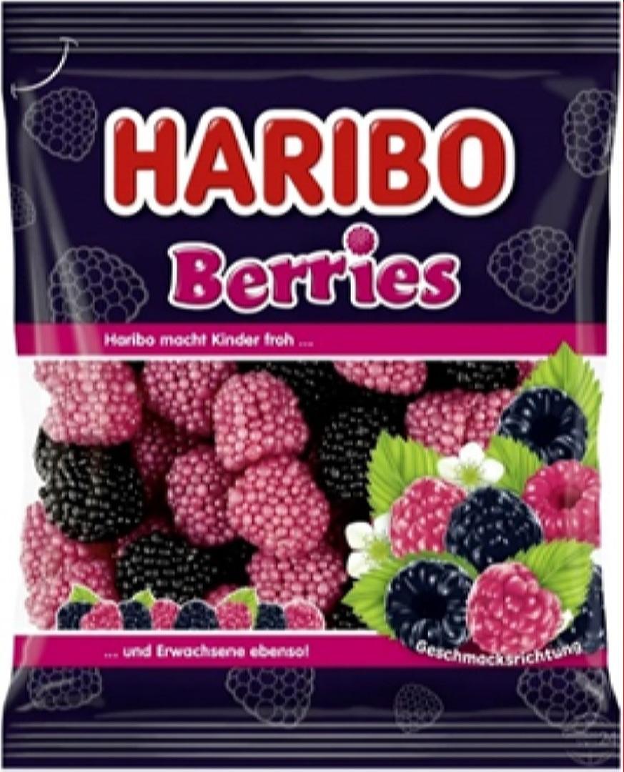 Мармелад жевательный Haribo ягоды 100 гр., флоу-пак