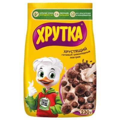 Готовый завтрак Хрутка Шоколадные шарики 230 гр., флоу-пак