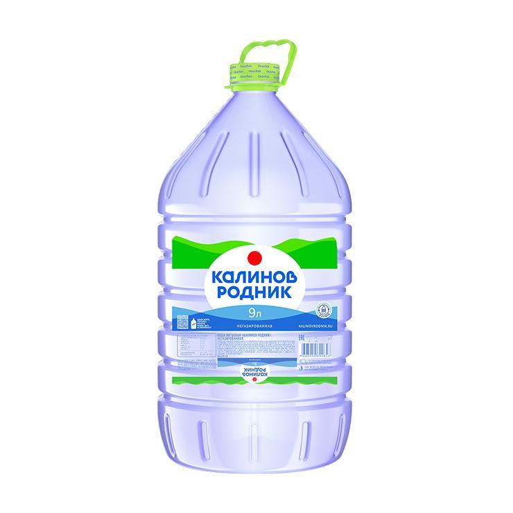 Вода негазированная Калинов Родник 9 л., ПЭТ