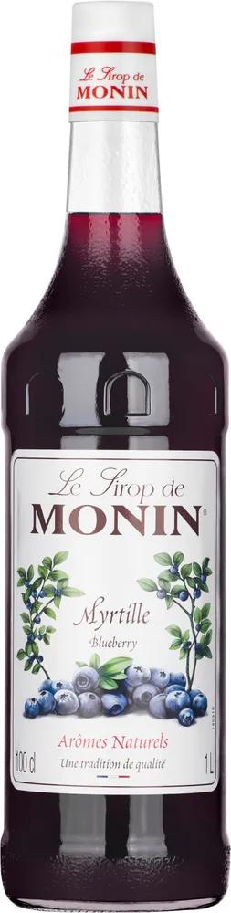 Сироп Monin Myrtille Bluberry Черника 1 л., стекло