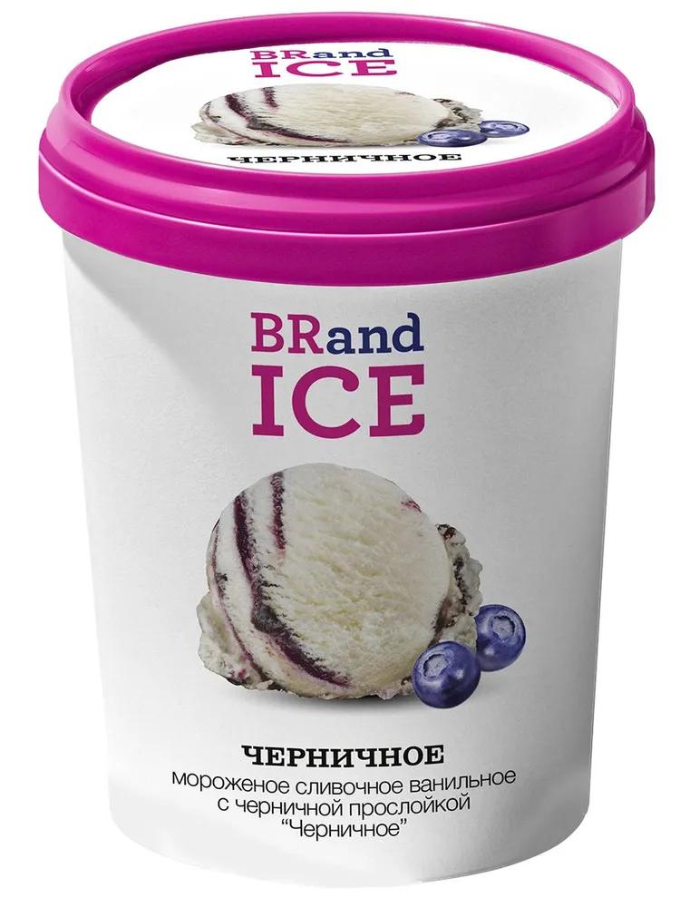 Мороженое  BRandICE Черничное, 1 кг., ПЭТ