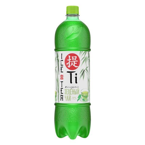 Чай холодный Калинов Родник Ti зеленый, 1.25 л., ПЭТ