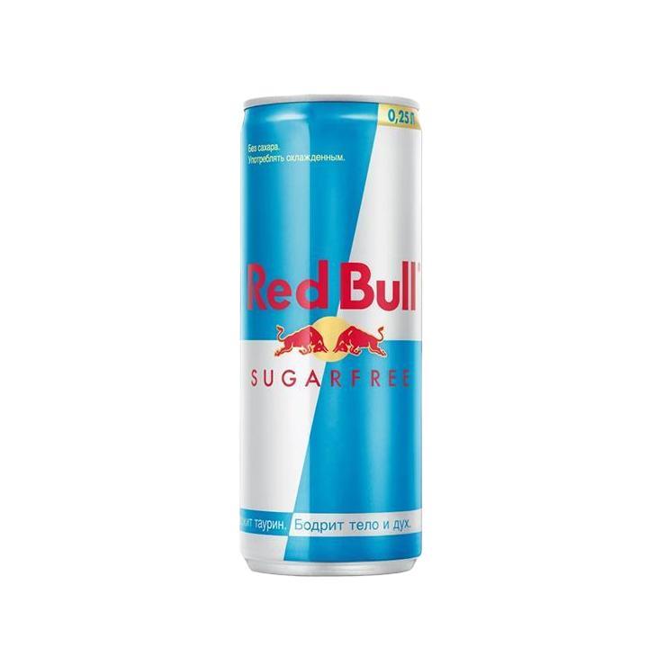Напиток энергетический Red Bull без сахара 250 мл., ж/б