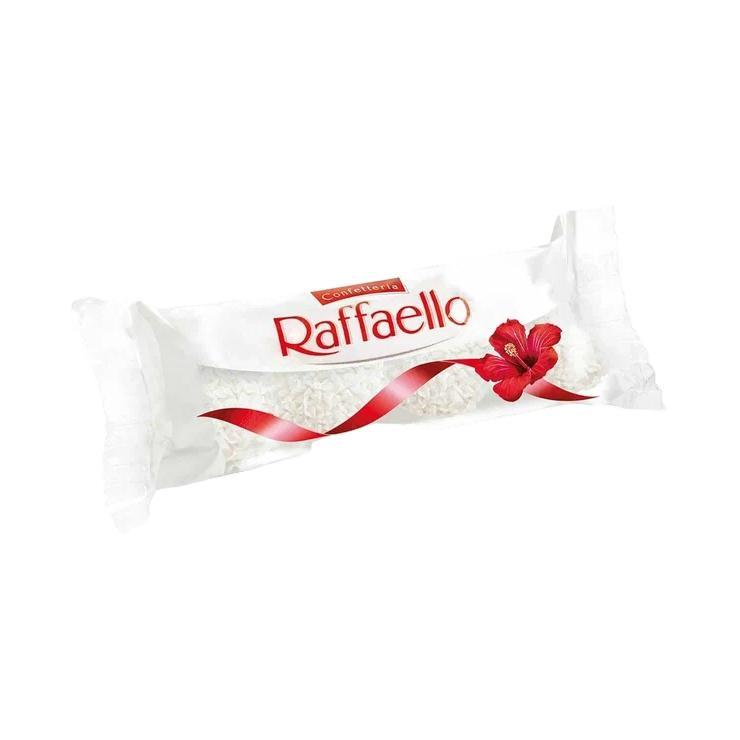 Конфеты Raffaello с цельным миндальным орехом в кокосовой обсыпке, 40 гр., флоу-пак