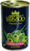Оливки зеленые Mikado без косточки, 300 гр., ж/б