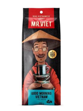 Кофе натуральный жареный в зернах , Доброе утро, Вьетнам, Mr. Viet, 250 гр., пакет