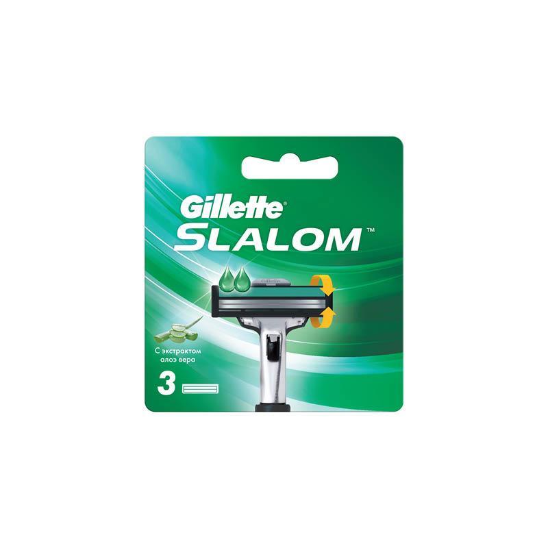 Сменные кассеты для бритья Gillette Slalom 5 шт., блистер