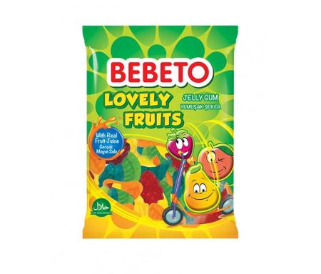 Мармелад жевательный Bebeto Lovely Fruits 70 гр., флоу-пак