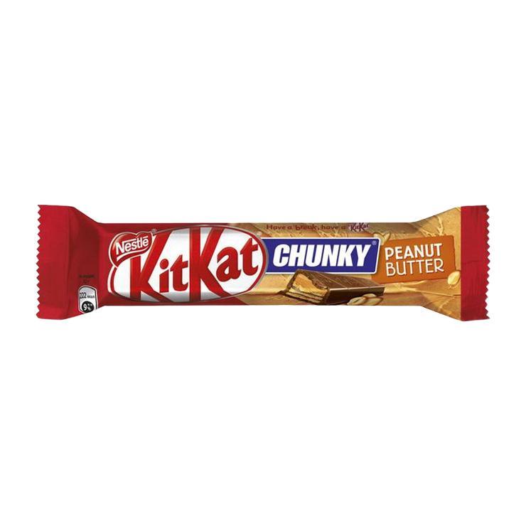 Батончик KitKat Chunky Peanut арахис 42 гр., флоу-пак