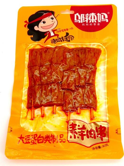 Мясо соевое Шашлык Кебаб на гриле оранжевая 90 гр., саше