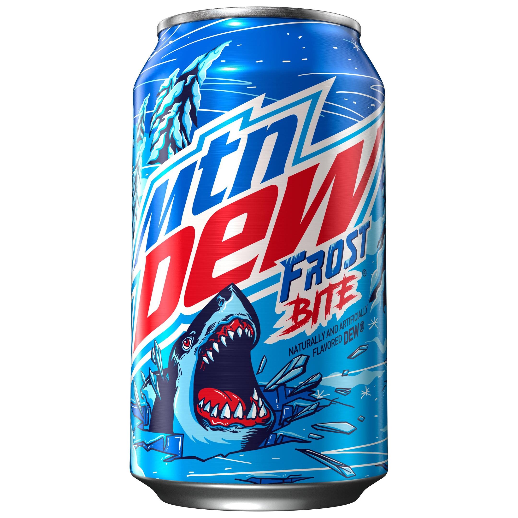 Напиток газированный Mountain Dew Frost Bite 355 мл., ж/б