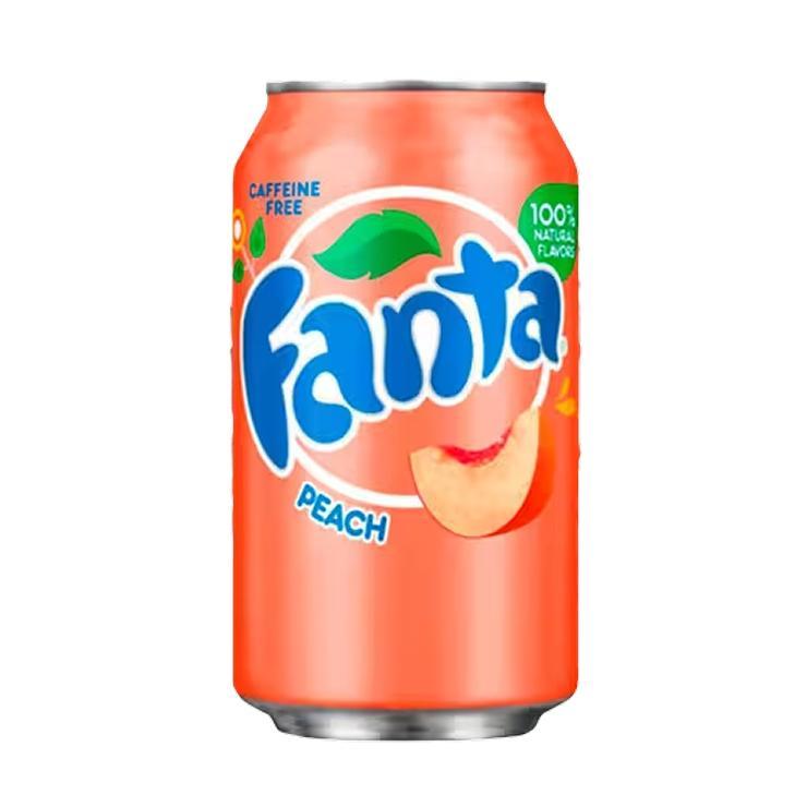 Напиток газированный Fanta персик 355 мл., ж/б