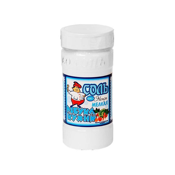 Соль Азбука кухни Экстра 500 гр., ПЭТ