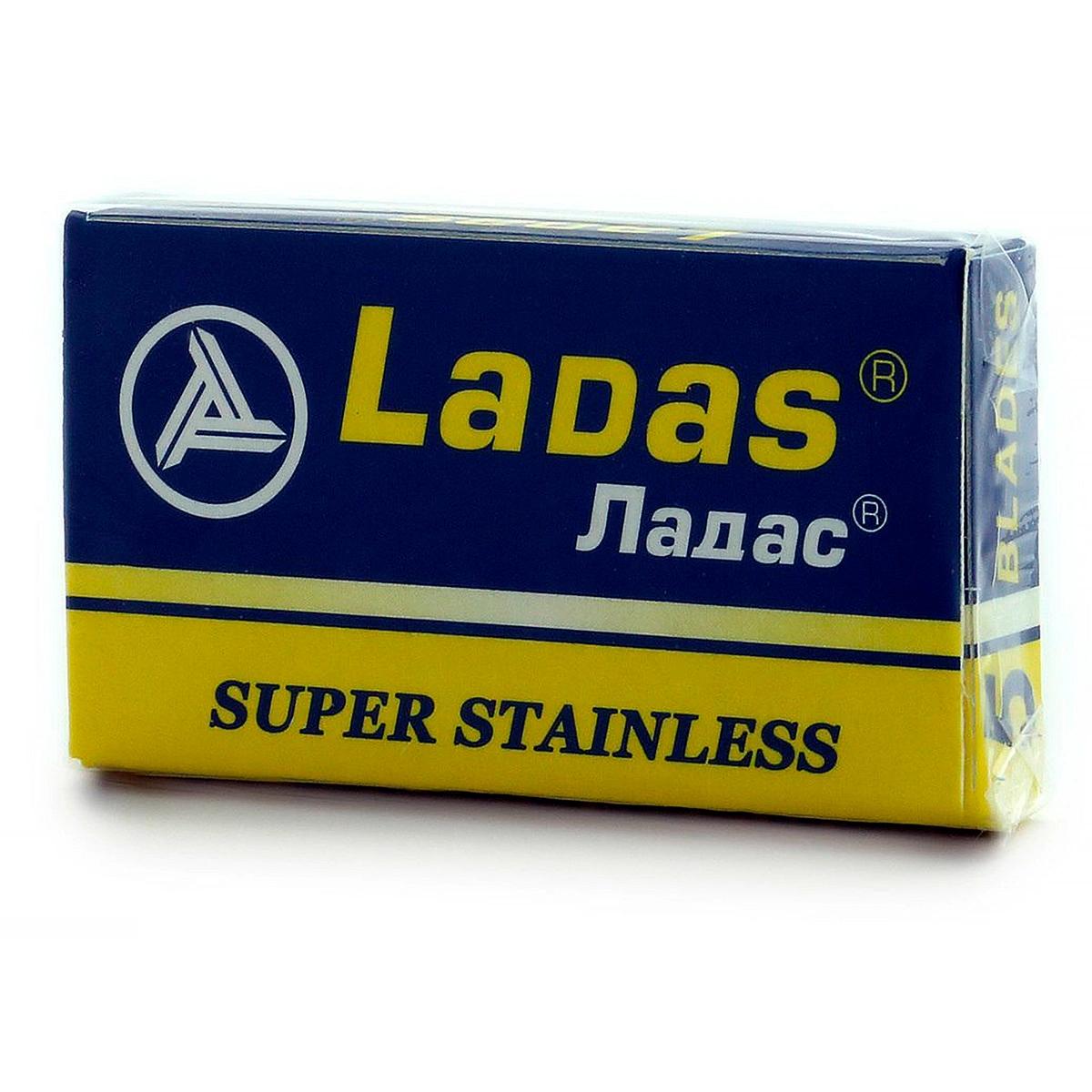 Лезвия, двусторонние классические для Т-образного станка Rapira Ladas, картонная коробка