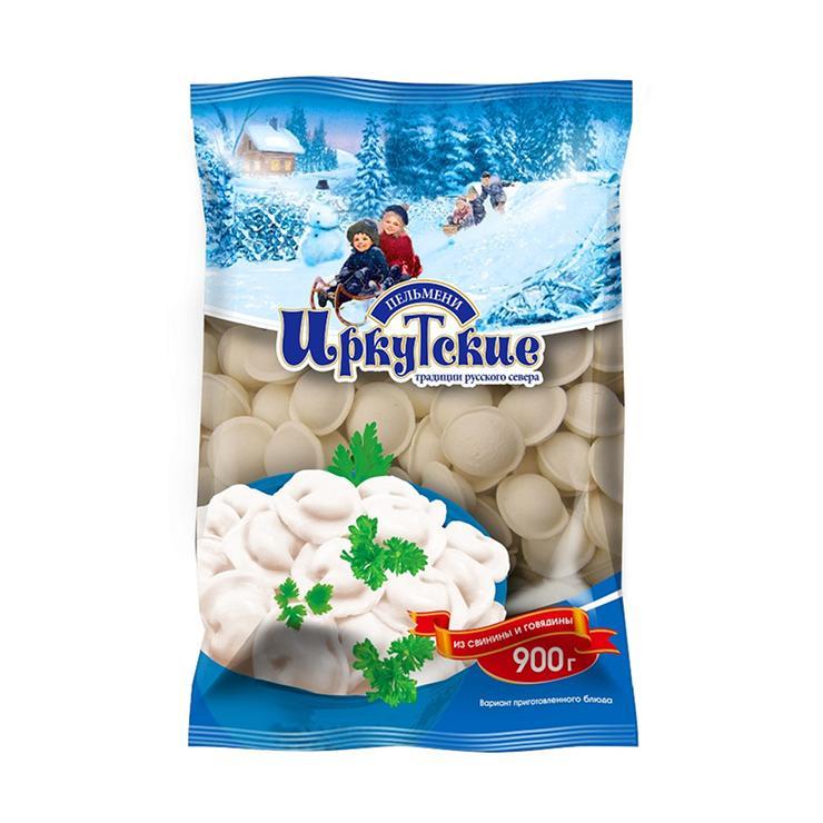 Пельмени Мириталь Иркутские с говядиной 900 гр., флоу-пак