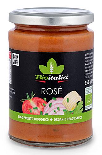 Соус BIOITALIA томатный с сыром пекорино романо, 350 гр., стекло