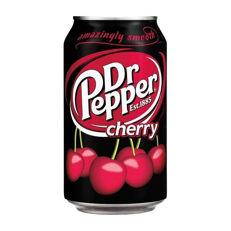 Напиток газированный Dr.Pepper cherry США 355 мл., ж/б