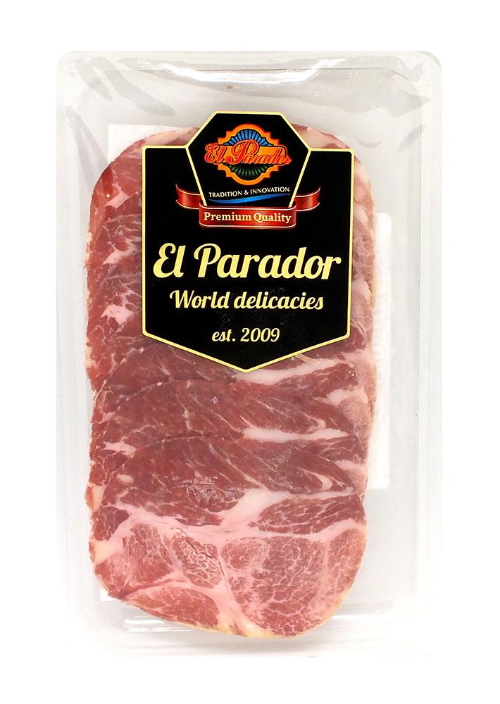 Шейка EL PARADOR Coppa сыровяленая нарезка 70 гр., вакуум