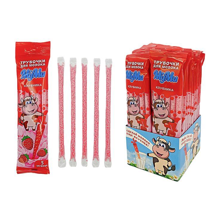 Трубочки для молока МуМи Сливочный микс 30 гр., флоу-пак