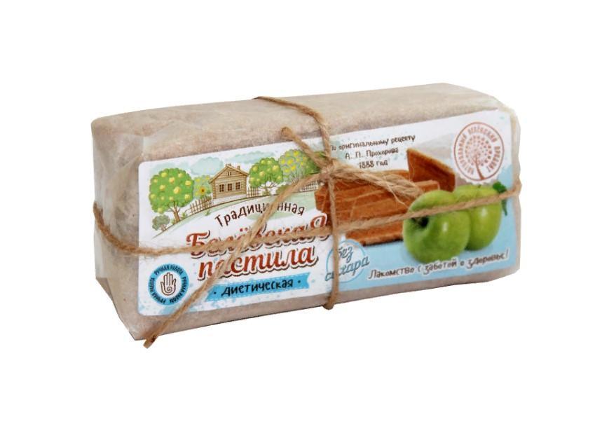 Пастила Белёвский продукт Диетическая без сахара 200 гр., обертка