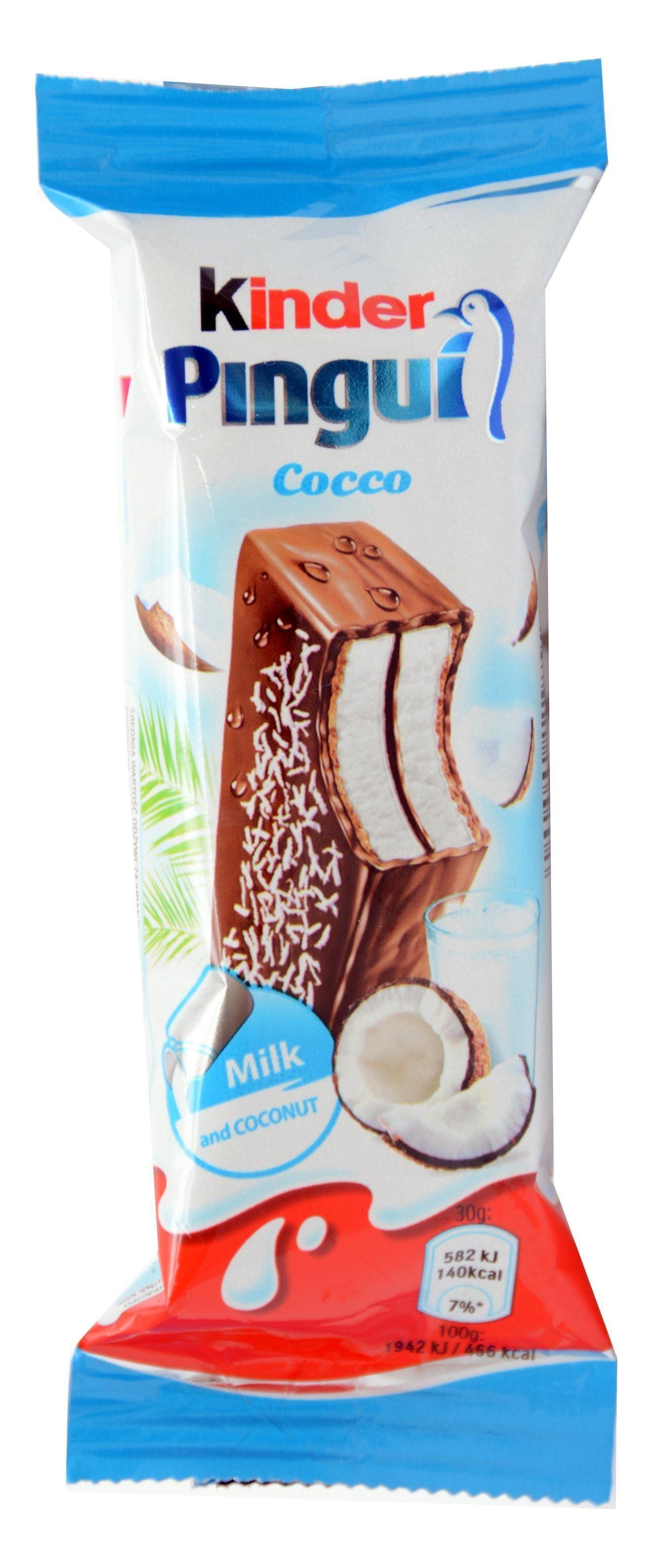 Пирожное Kinder Pingui Cocco 30 гр., флоу-пак