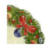 Салфетки Art Bouquet, круглая, d 32 см., 3 слоя, Rondo, Новогодний венок-3, 15 шт., пакет