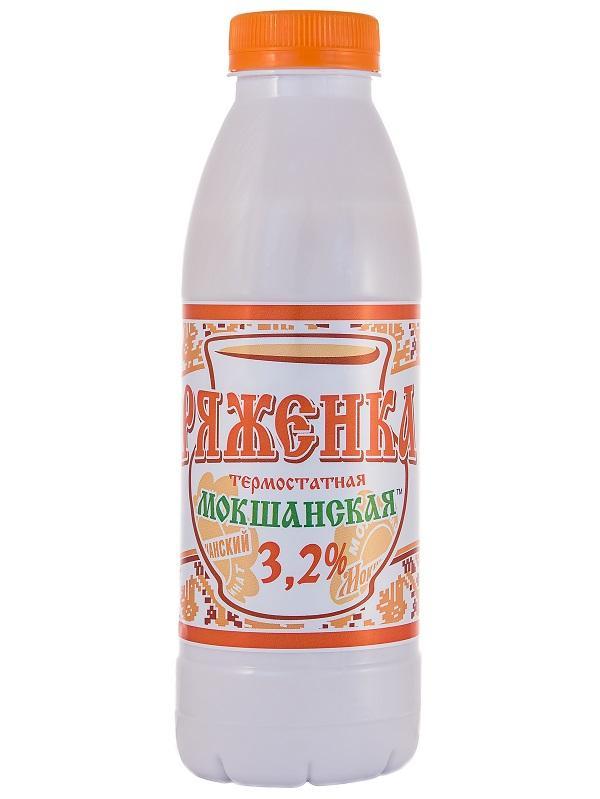 Ряженка Мокшанский классическая 3.2% 450 гр., ПЭТ