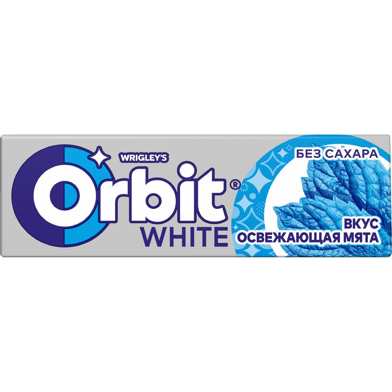 Жевательная резинка Orbit освежающая мята 13.6 гр., обертка
