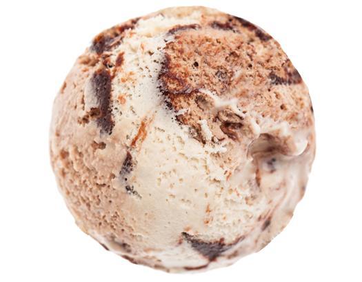 Мороженое Филевское пломбир тирамису с кусочками шоколадного печенья с шоколадным топингом 2.2 кг., ПЭТ
