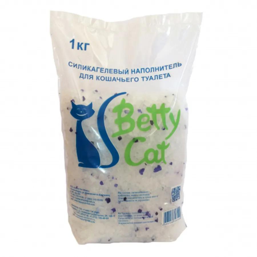 Наполнитель Bеtty Cat для кошачьего туалета, гигиенический, силикагель, нейтральный, 1 кг