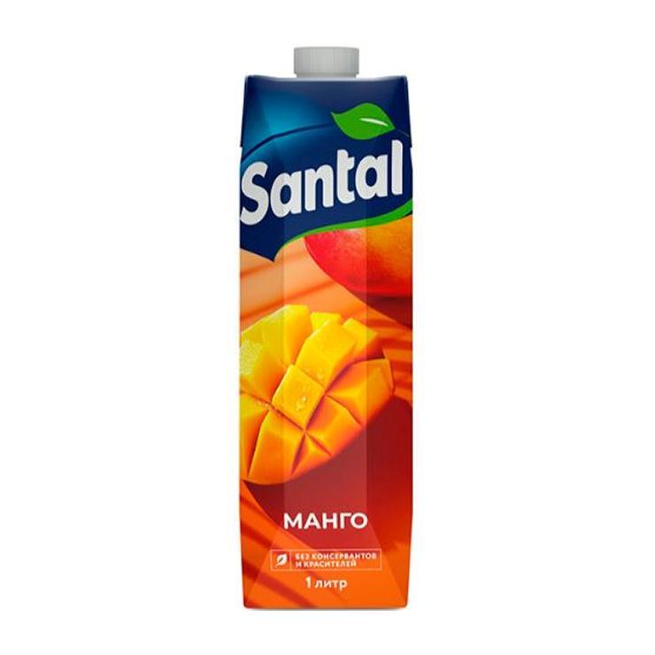 Нектар Santal манго 1 л., тетра-пак