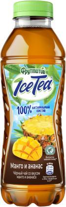 Чай холодный Ice Tea черный манго ананас 500 мл., ПЭТ
