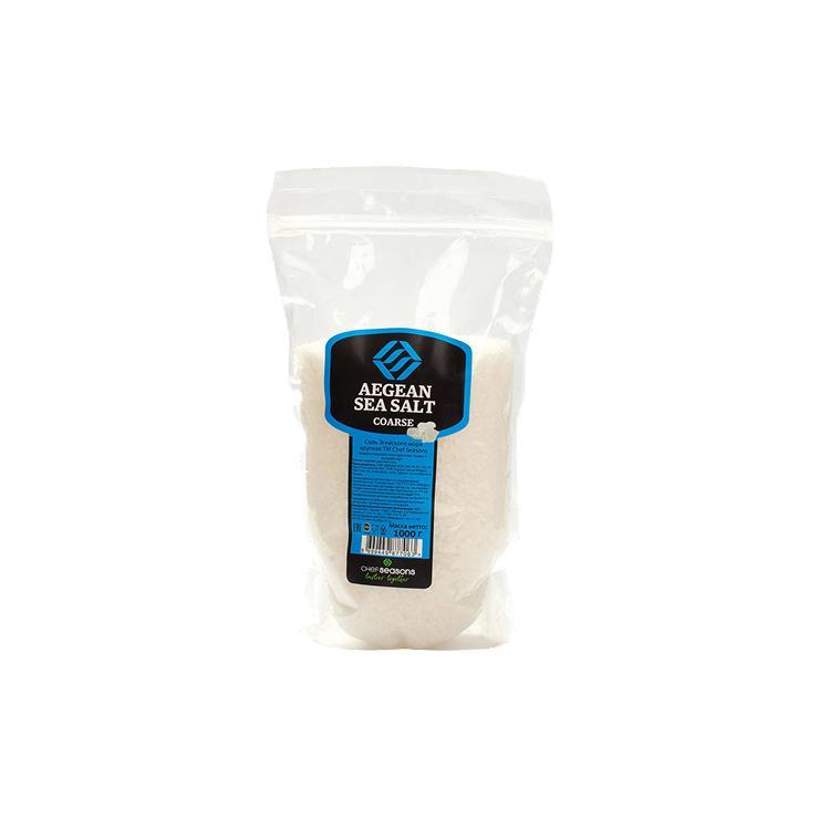Соль Chef Seasons крупная эгейского моря 1 кг., дой-пак