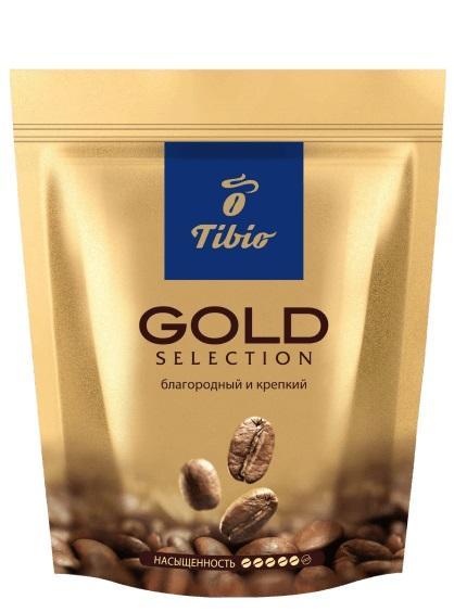 Кофе растворимый Tibio Gold Selection 75 гр., дой-пак