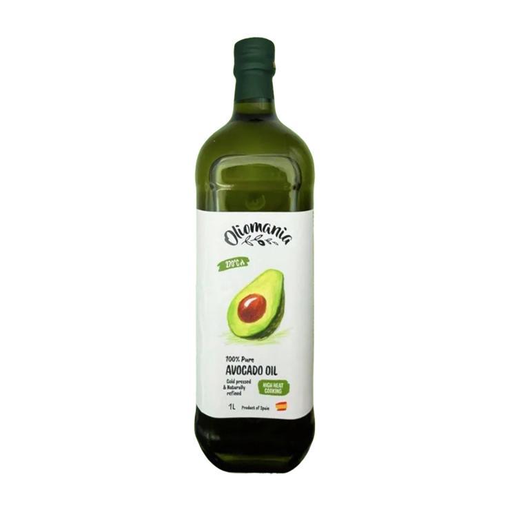 Масло авокадо Oliomania рафинированное 1 л., стекло