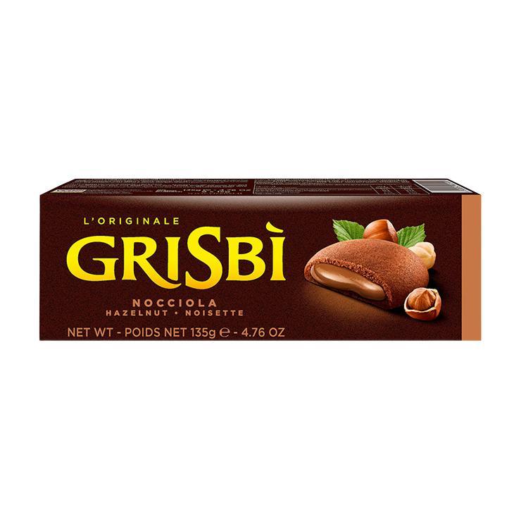 Печенье Grisbi ореховый крем 135 гр., картон