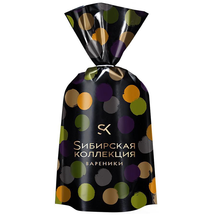 Вареники Сибирская Коллекция десертные с двумя начинками клубника и малина, 700 гр., дой-пак