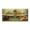 Шоколад Бабаевский темный с грецким орехом и кленовым сиропом 55,6% какао 90 гр., обертка