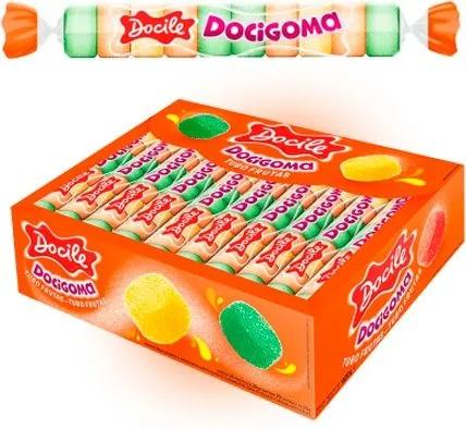 Мармелад жевательный Docile DOCIGOMA  ASSORTED JELLY ROLLLS ассорти оранжевый 30 гр., обертка