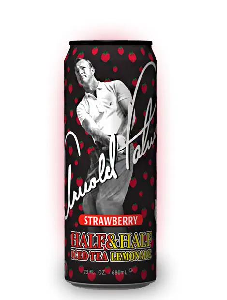 Напиток газированный Arizona Арнольд Палмер клубника 680 мл., ж/б