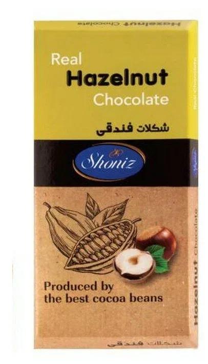 Шоколад Shoniz Real Hazelnut фундук 100 гр., обертка