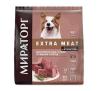Корм сухой для собак средних пород Мираторг Extra Meat с говядиной Black Angus 2,6 кг., флоу-пак