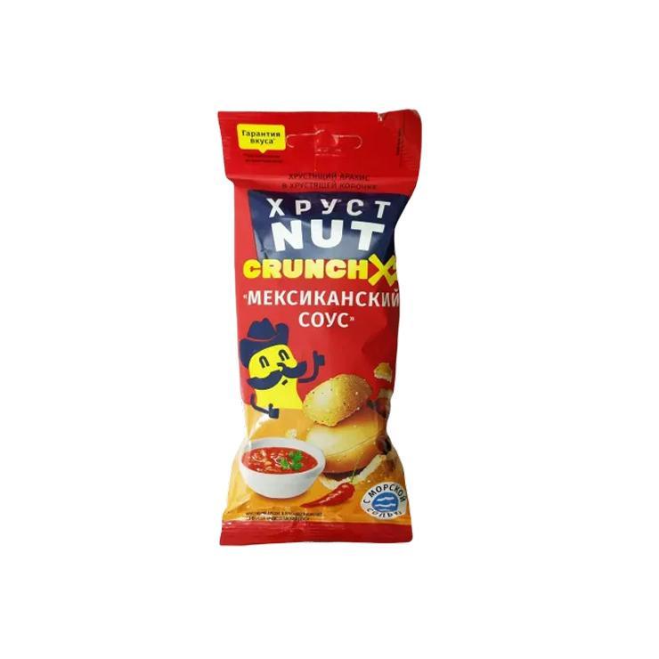 Арахис ХрусNUT мексиканский соус в хрустящей корочке 50 гр., флоу-пак