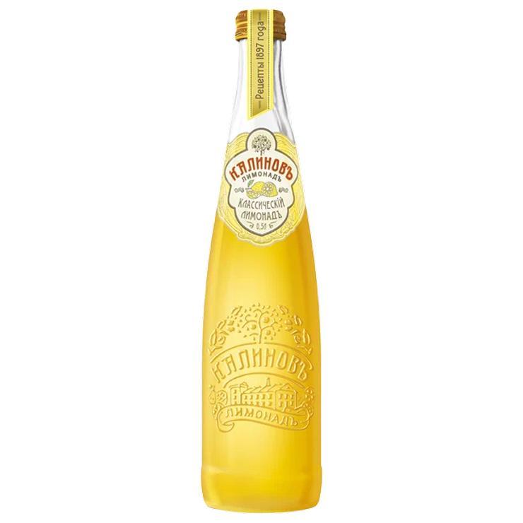 Напиток Калиновъ Лимонад классический винтажный 500 мл., стекло