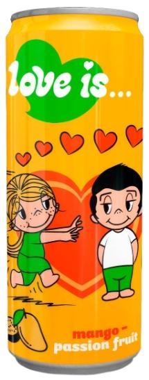 Напиток газированный Love is... манго маракуйя 330 мл., ж/б