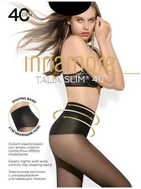 Колготки женские Innamore Talia Slim женские 40 den, цвет черный, размер 3, пластиковый пакет