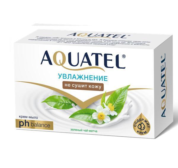 Крем-мыло Весна Aquatel Зелёный Чай 90 гр., картон
